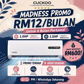 Promosi Aircond Bulanan Ansuran AC171