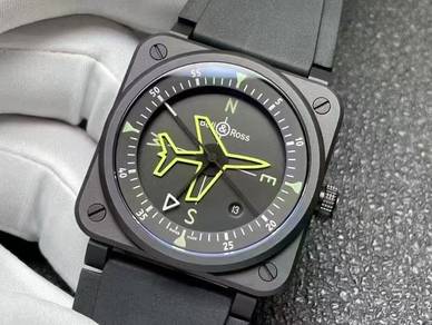 Bell & Ross Black Rubber Strap