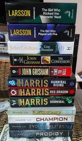 12 English Books Bundle | John Grisham, SL,ML