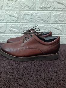 Uk7 Clarks Folcroft Oxford Shoes