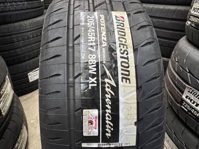 Tayar baru 205 45 17 Bridgestone potenza re004 new