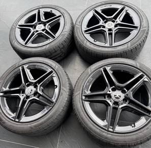 Mercedes W177 AMG 18 ori Rim Tyre 18" CLA W205 SLK