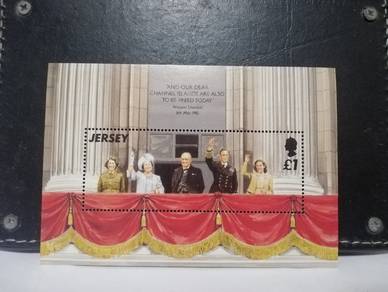 1995 Jersey Stamp Miniature Sheet