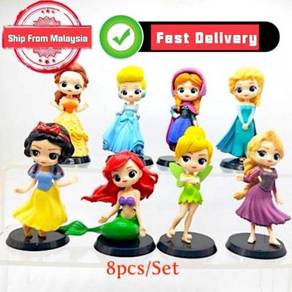 Princess mini Q Posket Figure Toys Beauty Cinderel