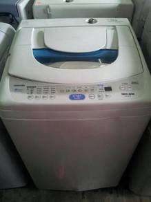 Auto Toshiba Top Mesin Basuh 7.5kg Recond Washer