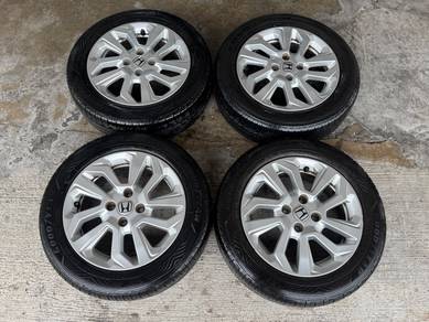 Rim second 15 jazz gk siap tayar myvi bezza axia