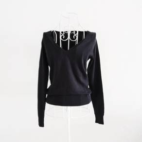Zara V-neck fine knitwear