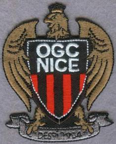 Olympique Gymnaste Club OGC Nice France Patch