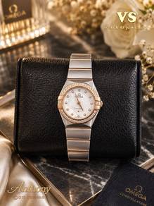 Omega Constellation 25mm Diamonds 💎 (2019 YEAR)