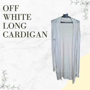 Off White Long Cardigan