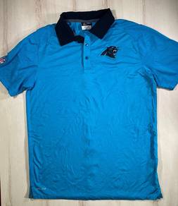 Nike NFL Carolina Panthers Collar Tee #DP Used