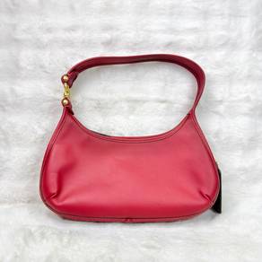 Coach Red Eve Crescent Shoulder Bag