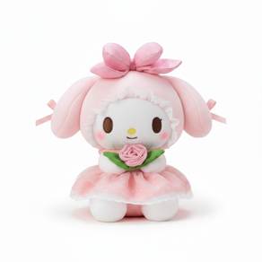 23cm Kawaii My Melody with Bonnet Plush Toy