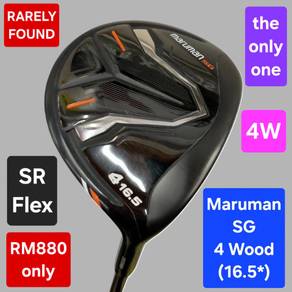 RARE 4 Wood - Maruman SG (16.5*) SR