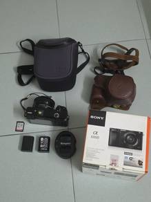 Sony Alpha a6000 Camera (Full Set) + Free Gifts