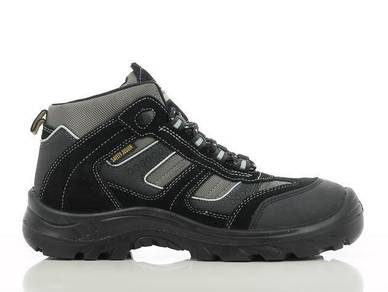 Shoes Safety Jogger Climber Black CT PU Sports Mid