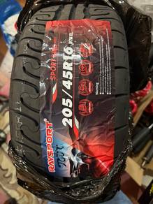 205/45/16 Raysport Semi Slick SK07