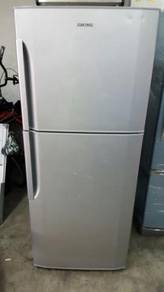 Silver 2 Pintu Fridge Peti Refrigerator Hitachi