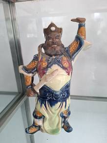 4 Heavenly Kings Statues Set 四大天王陶瓷神像一套｜收藏摆设