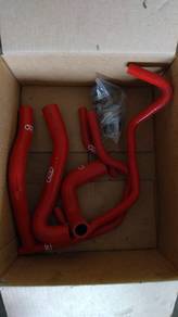 Red Silicone Car Radiator Hose Kit with Clamps