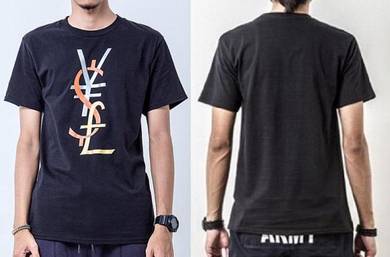 B15458 CLOT DOLLAR SIGN BLACK SHORT SLEEVE T-SHiRT