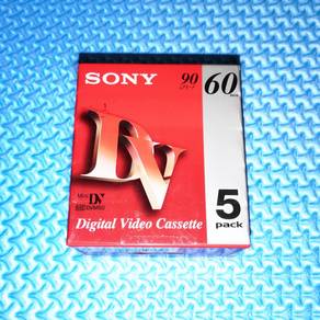 Sony Mini DV DVM60 Digital Video Cassettes 5-Pack