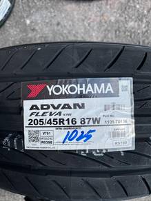 205 45 16 Yokohama V701 Fleva Tayar +JAPAN +AA
