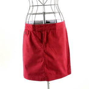 Tommy Hilfiger Maroon Skirt