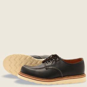 Work Shoe Red Wing Men Oxford Low Black Chrom 8106