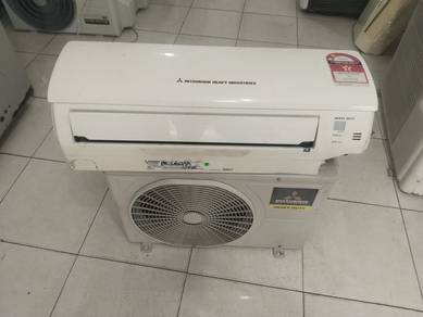 aircond 1 hp sekli pasang 