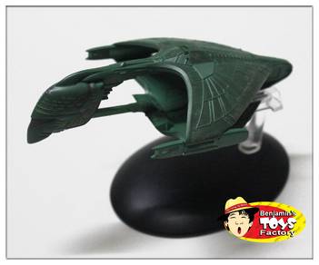 Star Trek - Green spaceship Toy Set - (full set)