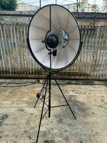 Adjustable Fortuny Ornament Lampu Floor Lamp