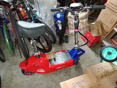 kids escooter red