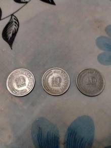 Old Singapore coins