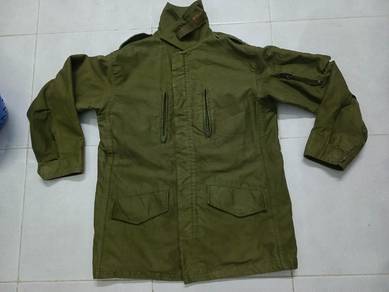 Vintage Spanish Army OG M84 Combat Jacket