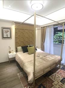 GOLDEN 180x200cm Canopy Bed Frame without Mattres