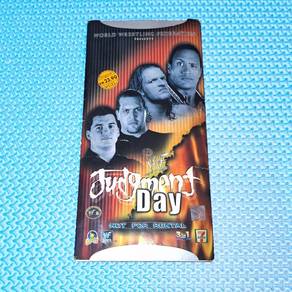 WWE Judgment Day 2003 Long Cover 3VCD Wrestling