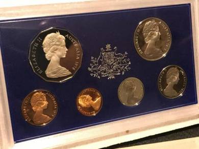 Australia proof coin set of 6 Year 1978