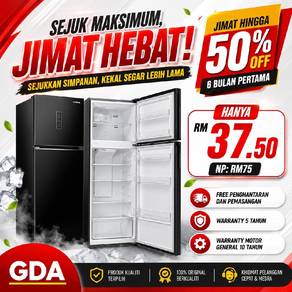 ANSURAN Peti Sejuk Khind 2 Pintu 480L KL
