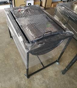 Bbq Grill With Portable Net