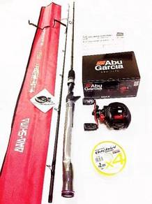 Awashima lure master combo abu garcia black max
