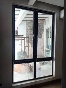 Aluminium - Glass Window Swing (Dapur)