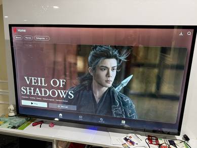 Smart TV 65” baru berusia 3 hari