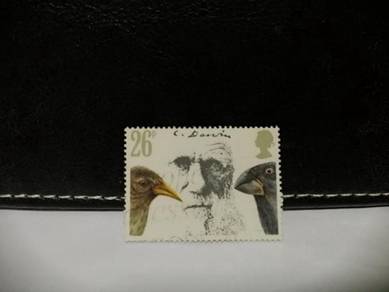 1982 UK Stamp Charles Darwin Evolution Theory