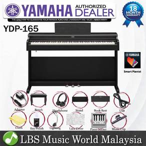 Yamaha YDP-165 Arius 88 Keys Digital Piano Black