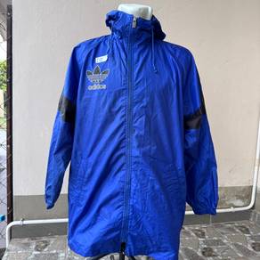 vintage Adidas nylon windbreaker jacket