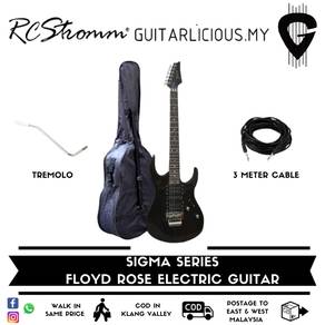 SIGMA Series Floyd Rose Electric Guitar - Black