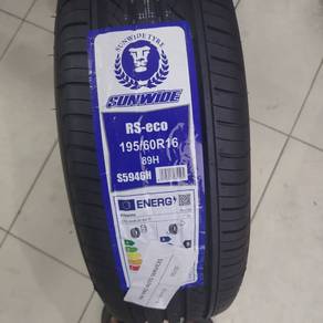 Tayar baru sunwide 195/60/16 tahun 26