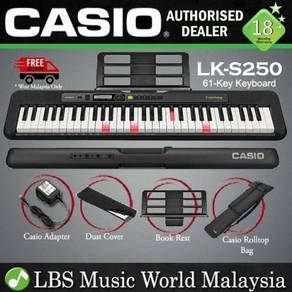 Casio LK-S250 61 Key Casiotone Electric Keyboard B