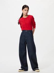 UNIQLO Baggy Curve Jeans (Shorter Length)
